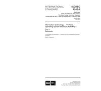 ISO/IEC 9945-4:2003, Information technology -- Portable Operating System Interface (POSIX) -- Part 4: Rationale