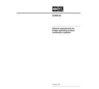 ISO/IEC Guide 65:1996, General requirements for bodies operating product certification systems