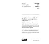 ISO/IEC ISP 10609-9:1992, Information technology - International Standardized Profiles TB, TC, TD and TE - Connection-mode Transport Service over ... requirements for Network Layer, Data Link