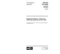 ISO/IEC TR 14252:1996, Information technology - Guide to the POSIX Open System Environment (OSE)