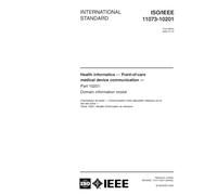 ISO/IEEE 11073-10201:2004, Health informatics - Point-of-care medical device communication - Part 10201: Domain information model