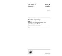 ISO/TR 13387-4:1999, Fire safety engineering -- Part 4: Initiation and development of fire and generation of fire effluents