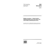 ISO/TR 14618:1996, Middle atmosphere - Global model at altitudes between 30 km and 120 km, and wind model at altitudes above 30 km