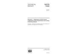 ISO/TR 15300:2001, Dentistry - Application of OSI clinical codification to the classification and coding of dental products