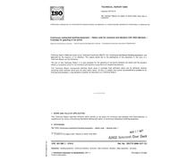 ISO/TR 5046:1977, Continuous mechanical handling equipment - Safety code for conveyors and elevators with chain-elements - Examples for guarding of nip points