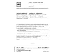 ISO/TR 5460:1985, Technical drawings -- Geometrical tolerancing -- Tolerancing of form, orientation, location and run-out -- Verification principles and methods -- Guidelines