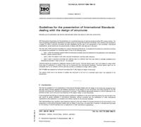 ISO/TR 8266:1984, Guidelines for the presentation of International Standards dealing with the design of structures