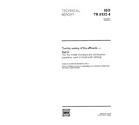 ISO/TR 9122-4:1993, Toxicity testing of fire effluents - Part 4: The fire model (furnaces and combustion apparatus used in small-scale testing)