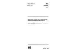 ISO/TR 9209:1989, Measurement of liquid flow in open channels - Determination of the wetline correction