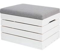 ISO TRADE 3636 - Banco Acolchado (Madera, 40 x 50 x 35 cm, hasta 150 kg)