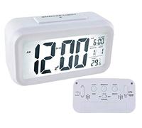 Iso Trade Alarm Clock Digital Clock Large LED Display 12 / 24h b 6484 Marca