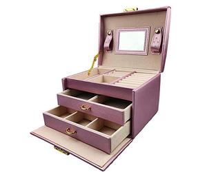 Iso Trade Casket Kuferk Jewelry Box 6400 Rose