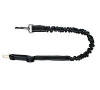 Iso Trade Collares básicos para Perros Dog Leash with Buckle Tongue Dog Harness Adjustable 100-130cm Elastic Black 6230