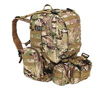 ISO TRADE Military Tactical Combat Rucksack Backpack Outdoor Trekking Camping 45L 8923 Mochila, Adultos Unisex, Multicolor (Multicolor), Talla Única