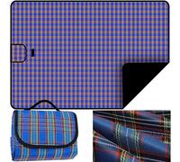 Iso Trade Picnic Mat • Waterproof • Blue • PPE • Great for Family Picnic or Outdoor Grill • 145 x 180 cm • 500 g • Replaces a Blanket • Looks Like a Small Bag • #2450 Marca