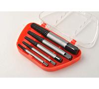 Iso Trade Screw Extractor Set 5 Piece M3-M18 Quality Tool Steel Precise + Case # 6677 marca