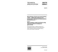 ISO/TS 16649-3:2005, Microbiology of food and animal feeding stuffs - Horizontal method for the enumeration of beta-glucuronidase-positive Escherichia ... 5-bromo-4-chloro-3-indolyl-beta-D-glucuronide