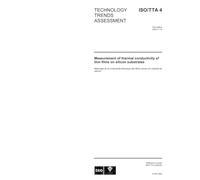 ISO/TTA 4:2002, Measurement of thermal conductivity of thin films on silicon substrates