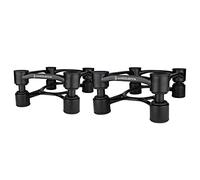 IsoAcoustics Aperta Series - Soportes para Altavoces con Ajuste de inclinación: Aperta200 (20 x 25.4 cm) Negro