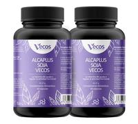 Isoflavonas de Soja + Extracto de Alcachofa - Alcaplus Soja - 60 Cápsulas - Ayuda a Combatir los Signos de la Menopausia - Propiedades Depurativas - Complemento Alimenticio