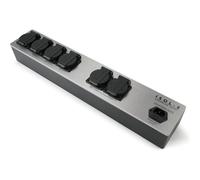 Isol-8 PowerLine Ultra 6 - Regleta, barra de enchufes o protector contra sobretensiones, Protección contra sobretensiones