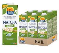 ISOLA BIO - Bebida Ecológica Vegetal de Avena y Matcha - Pack 6 X 1 L