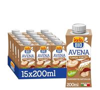 Isola Bio - Pack de 15 Cremas de Avena y Boletus Ecológica de 200 ml- Alternativa Vegetal para Cocinar, Sin Lactosa, Sin Gluten, 100% Orgánica, Ideal para Salsas, Pasta y Recetas Veganas