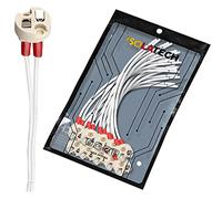 ISOLATECH 10pcs zócalo universal de cerámica para MR16 MR11 GU5.3 G4 base LED lámparas de ahorro de energía (max.250V/2A) bombillas empotrada en el techo cocina cuarto de baño resistente al calor