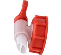 ISOLATECH SABEU Fluxx 1 st. AH 23/61 Válvula de salida HF para bidones de 5L y 10L con rosca DIN 61 exterior 60,5mm salida 23mm Llenado sin sumideros