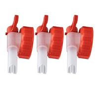 ISOLATECH SABEU Fluxx 3pc. AH 13/45 HF Válvula de llenado para bidones de 2L y 3L con rosca exterior DIN 45 de 41,0 mm Decantación sin tapón