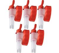 ISOLATECH SABEU Fluxx 5pc. AH 13/45 HF Grifo de llenado para latas de 2L y 3L con rosca exterior DIN 45 44,6mm caño 13mm Llenado antideslizante