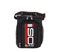 Isolator Fitness ISOBAG 3 Meal (1 db, Negro con Logo Rojo y Blanco)