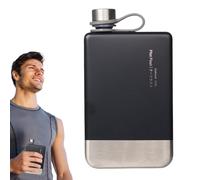 Isolierte Trinkflasche | Wiederverwendbare Edelstahl-Trinkflasche | Tragbarer Getränkebehälter für Wandern, Camping, Picknicks und Reisen - ideal für Kaffee, Bier und Spirituosen