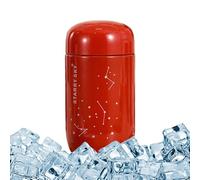 Isolierte Wasserflasche Aus Edelstahl - Kleine Trinkflasche Doppelwandig & Auslaufsicher | Thermoskanne Für Fitness Schule & Kindergarten, Kompakter Reisebegleiter Für Wandern & Camping, 13cm