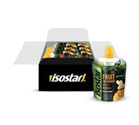Isostar Actifood Gel Energético, Rico en Vitaminas C, E y Fuente de Vitamina B1, Sabor Exotic, 90g, 24 unidades