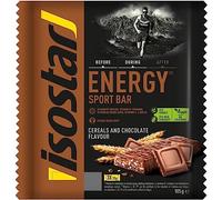 Isostar, Barritas Energy Sport con Niacina, Vitaminas B1, B2, C, E y B6. Ayudan a mantener el metabolismo energético normal y a reducir la fatiga. Sabor Chocolate, 3x40gr