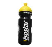 Isostar Botella 650ml Bicicleta Botella de Deporte Negro Apretar