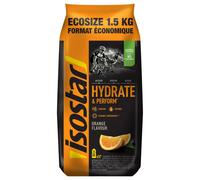 Isostar Hydrate & Perform, 1.5 kg de Bebida Electrol?tica Isot?nica, Bebida de reposici?n de hidratos de carbono y electrolitos, Sabor Naranja, 37 rac