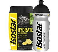 Isostar Hydrate & Perform Lemon + Original Bottle | 400g