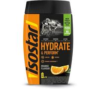 ISOSTAR SABOR NARANJA - Hydrate & Perform Powertabs - Fórmula Isotónica - Preparado para Bebida de Aporte de Glúcidos y Electrolitos - Resistencia en Entrenamientos Prolongados - 120 g (10x12 g)