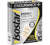 Isostar, Tabletas Glucosa sabor Limón. Con dextrosa, fructosa, magnesio y potasio. Contienen hidratos de carbono de absorción. 24 unidades x 4gr.