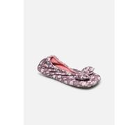 Isotoner 97371 - Ballerine microvelours - imprimé Ananas 39 - 40 Rosa