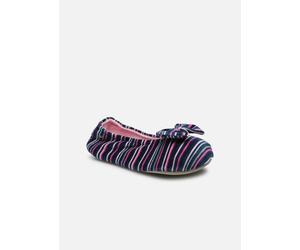 Isotoner Ballerine Velours - Grand Nœud W 37 - 38 Multicolor