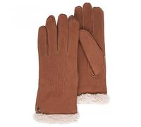 Isotoner Guantes mujer piel de ante de cabra - forrado con imitación de piel