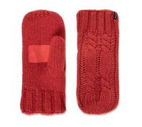 isotoner Manoplas Sherpasoft de punto grueso para mujer, Chili, Talla única