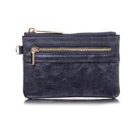 Isotoner Monedero Mujer Protección RFID Anti-piratería Tarjeta, azul marino, Tailleunique, Casual