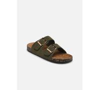Isotoner Mule dessus double bride patch everywear 39 Verde