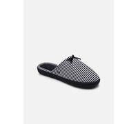 Isotoner Mule ergonomique mousse intérieure EWR - jersey bio marinières 37 Azul