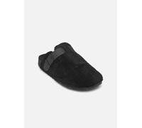 Isotoner Mule - Fourrure - Semelle Ultra Souple - Patch Everywear 43 Negro