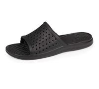 Isotoner Mules - Chanclas para mujer, color turquesa, (Negro ), 36 EU